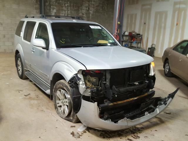 5N1AR18BX8C664866 - 2008 NISSAN PATHFINDER SILVER photo 1