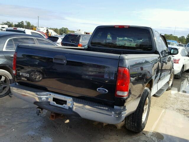 1FTRX17L7YKA96833 - 2000 FORD F150 BLACK photo 4