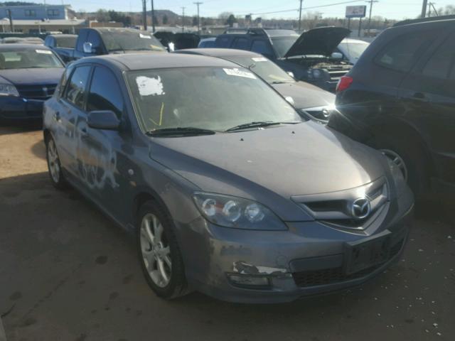 JM1BK343871685426 - 2007 MAZDA 3 HATCHBAC GRAY photo 1