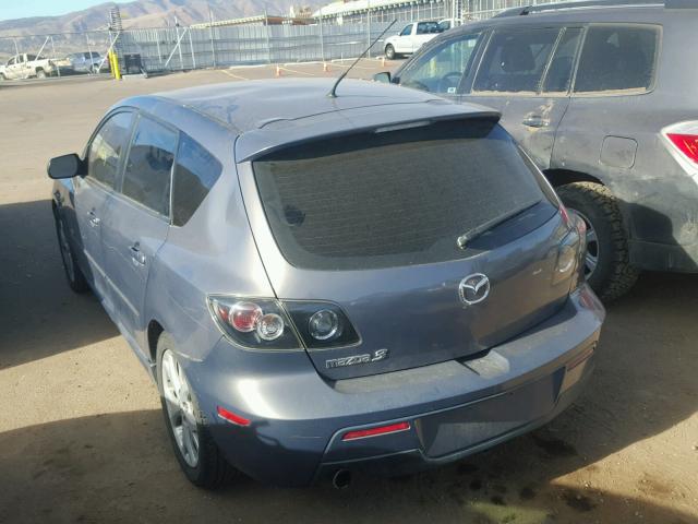 JM1BK343871685426 - 2007 MAZDA 3 HATCHBAC GRAY photo 3