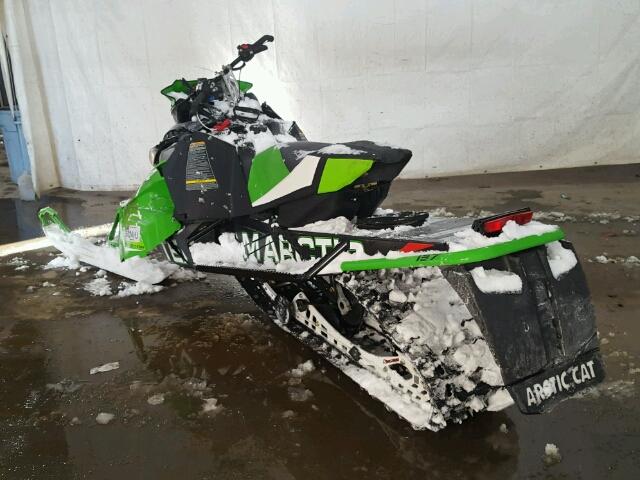 4UF17SNW4HT100355 - 2017 ARCTIC CAT SNOMOBILE GREEN photo 3