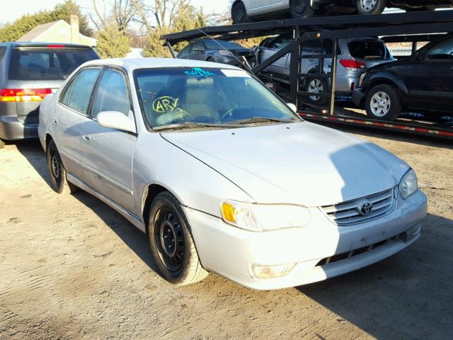 2T1BR12E22C584536 - 2002 TOYOTA COROLLA CE SILVER photo 1