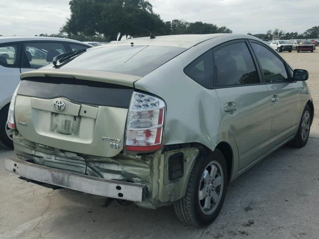 JTDKB20UX77585947 - 2007 TOYOTA PRIUS GREEN photo 4