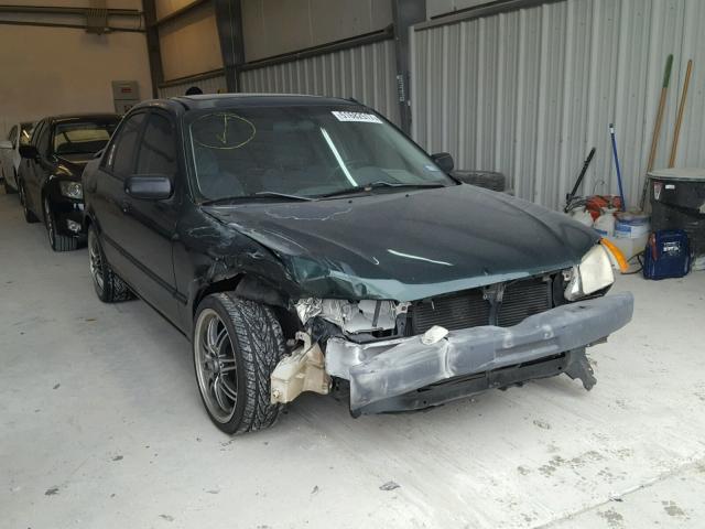 JM1BJ2218Y0203205 - 2000 MAZDA PROTEGE ES 绿色 照片 1