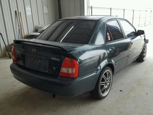 JM1BJ2218Y0203205 - 2000 MAZDA PROTEGE ES 绿色 照片 4
