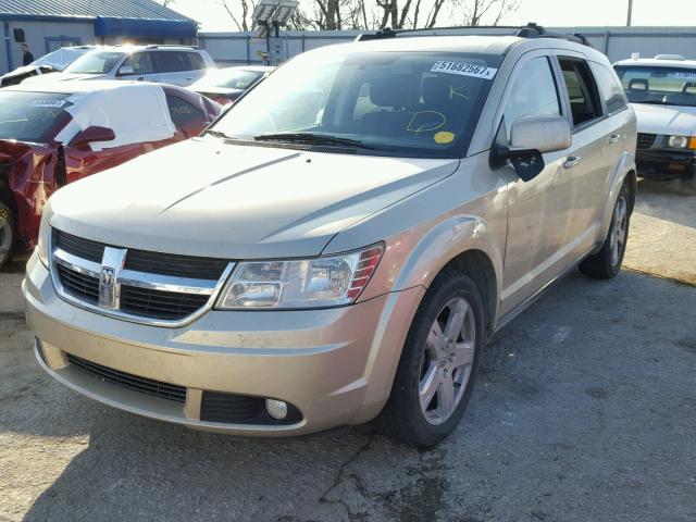 3D4PH5FVXAT169702 - 2010 DODGE JOURNEY SX TAN photo 2