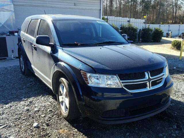 3C4PDCAB3DT575982 - 2013 DODGE JOURNEY SE BLACK photo 1