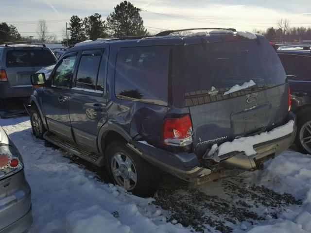 1FMFU18L14LA73848 - 2004 FORD EXPEDITION BLUE photo 3