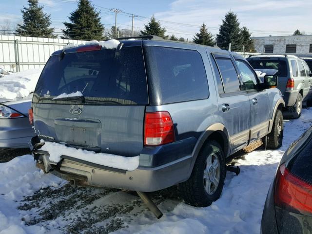 1FMFU18L14LA73848 - 2004 FORD EXPEDITION BLUE photo 4