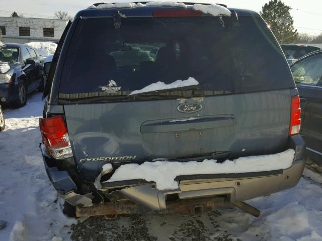 1FMFU18L14LA73848 - 2004 FORD EXPEDITION BLUE photo 9