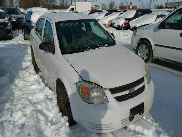 1G1AJ55F477353184 - 2007 CHEVROLET COBALT LS WHITE photo 1