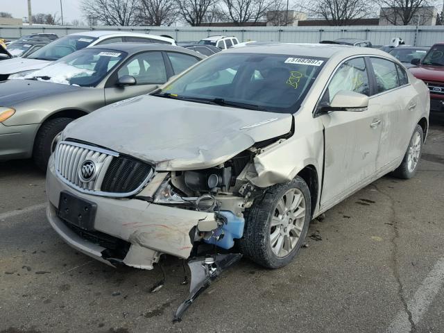 1G4GD5ER4CF231309 - 2012 BUICK LACROSSE P GOLD photo 2