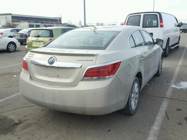 1G4GD5ER4CF231309 - 2012 BUICK LACROSSE P GOLD photo 4