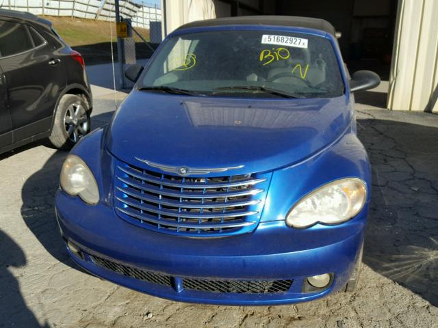 3C3HY75S56T313561 - 2006 CHRYSLER PT CRUISER BLUE photo 10