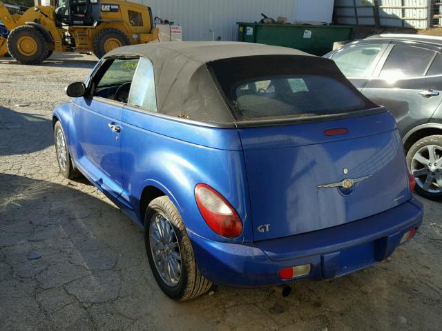 3C3HY75S56T313561 - 2006 CHRYSLER PT CRUISER BLUE photo 3