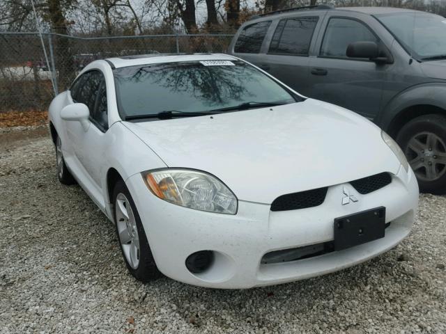 4A3AK24F18E007060 - 2008 MITSUBISHI ECLIPSE GS WHITE photo 1