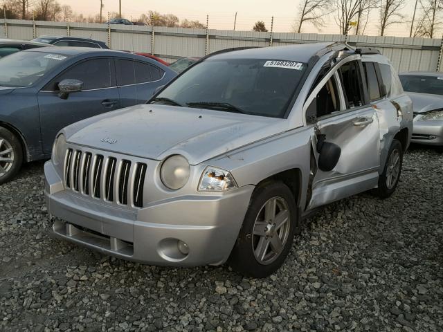 1J4NT4FB5AD553499 - 2010 JEEP COMPASS SP SILVER photo 2