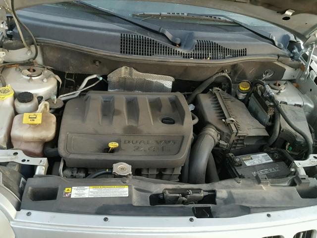 1J4NT4FB5AD553499 - 2010 JEEP COMPASS SP SILVER photo 7