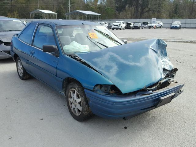 1FASP11J2SW356800 - 1995 FORD ESCORT LX GREEN photo 1