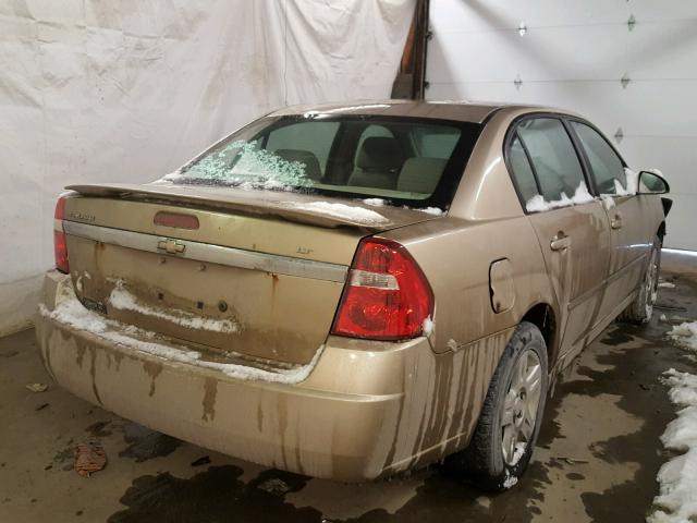 1G1ZT51F86F282238 - 2006 CHEVROLET MALIBU LT GOLD photo 4