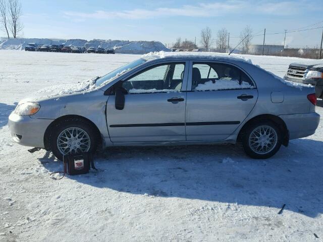 2T1BR32E23C778495 - 2003 TOYOTA COROLLA CE GRAY photo 9