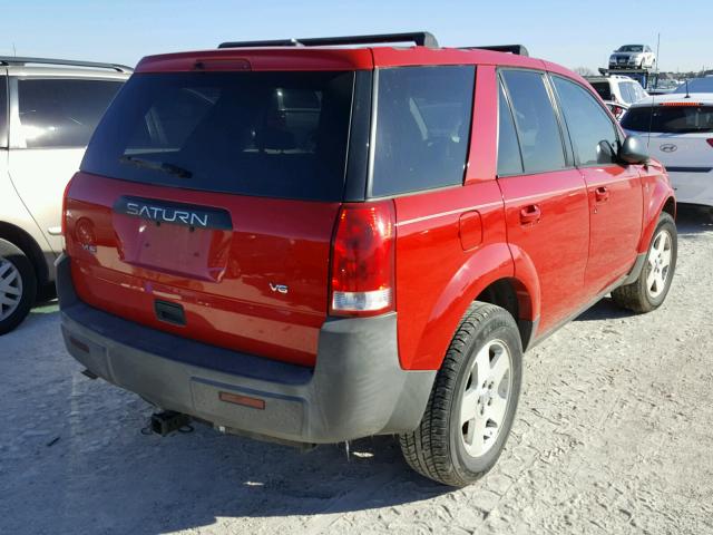 5GZCZ53484S850059 - 2004 SATURN VUE RED photo 4