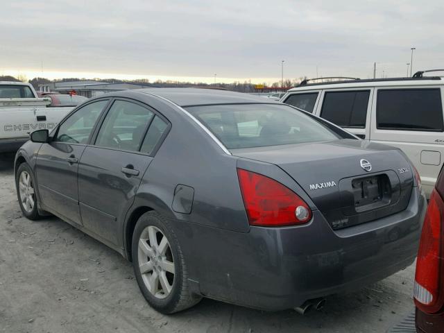 1N4BA41EX6C854403 - 2006 NISSAN MAXIMA SE GRAY photo 3