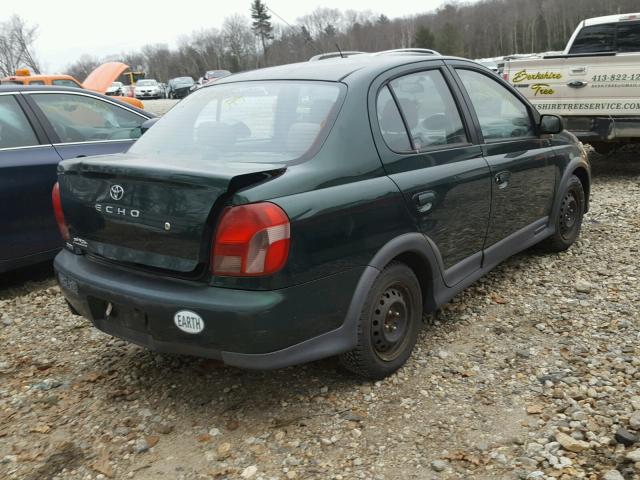 JTDBT123420219298 - 2002 TOYOTA ECHO GREEN photo 4