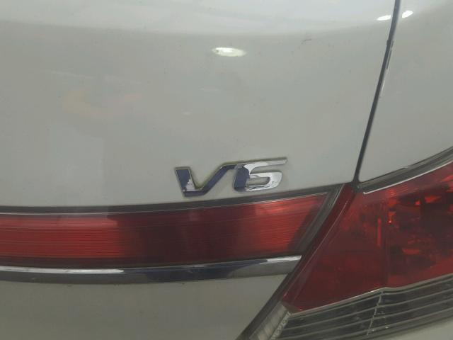 1HGCP3F85BA024509 - 2011 HONDA ACCORD EXL WHITE photo 9