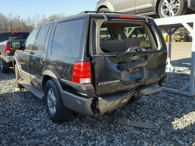 1FMFU17L14LA65945 - 2004 FORD EXPEDITION BLACK photo 3