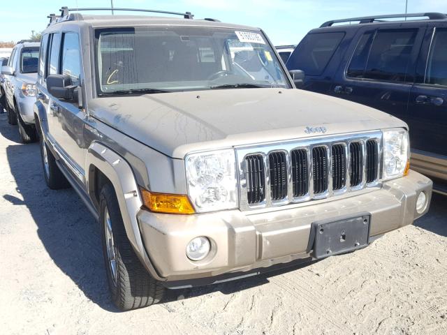 1J8HH58N26C175780 - 2006 JEEP COMMANDER BROWN photo 1
