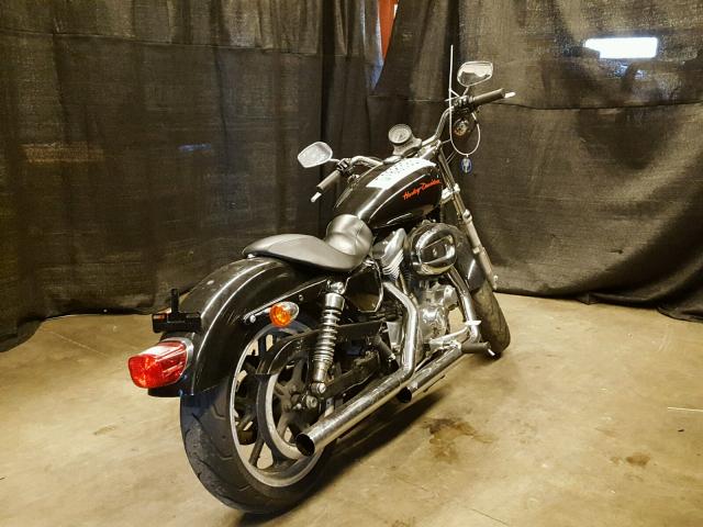 1HD4CR217BC425427 - 2011 HARLEY-DAVIDSON XL883 L BLACK photo 4