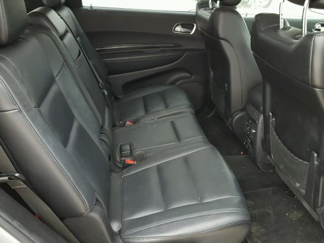 1C4RDHDG7EC277820 - 2014 DODGE DURANGO LI SILVER photo 6