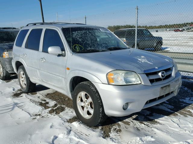 4F2CZ96165KM08117 - 2005 MAZDA TRIBUTE S SILVER photo 1