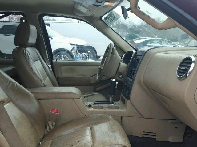 1FMEU53847UA13941 - 2007 FORD EXPLORER S 栗色 照片 5