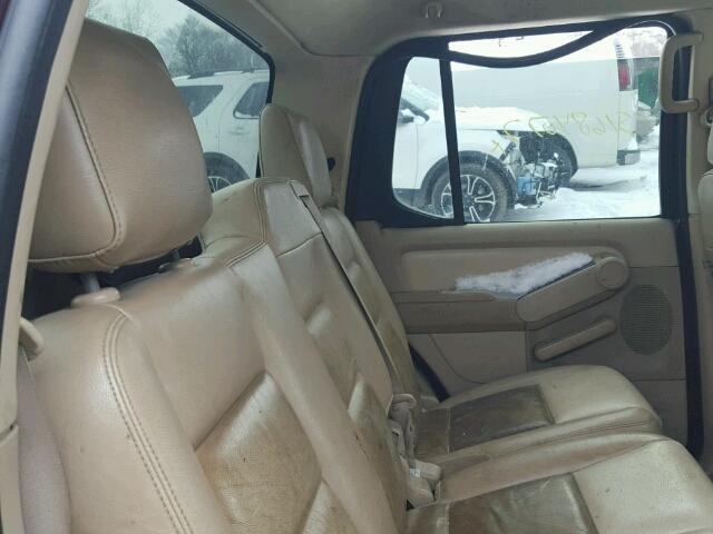 1FMEU53847UA13941 - 2007 FORD EXPLORER S 栗色 照片 6