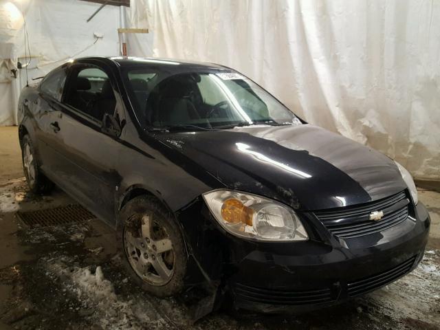 1G1AT18H297191638 - 2009 CHEVROLET COBALT LT BLACK photo 1