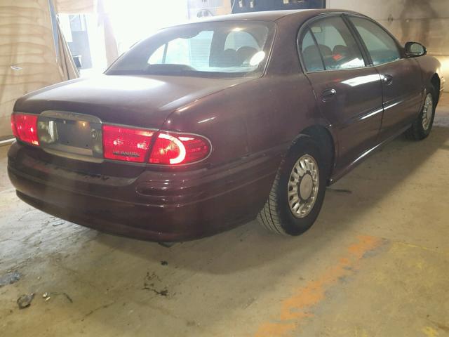 1G4HP52K65U200922 - 2005 BUICK LESABRE CU MAROON photo 4