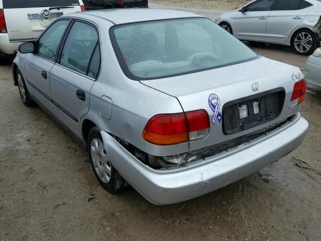 2HGEJ6576WH550711 - 1998 HONDA CIVIC LX SILVER photo 3