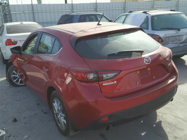 3MZBM1L75FM214125 - 2015 MAZDA 3 TOURING RED photo 3