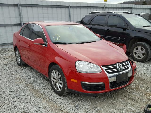 3VWRX7AJ6AM052960 - 2010 VOLKSWAGEN JETTA SE RED photo 1