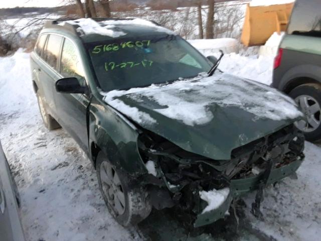 4S4BRBCC2A3367591 - 2010 SUBARU OUTBACK 2. GREEN photo 1