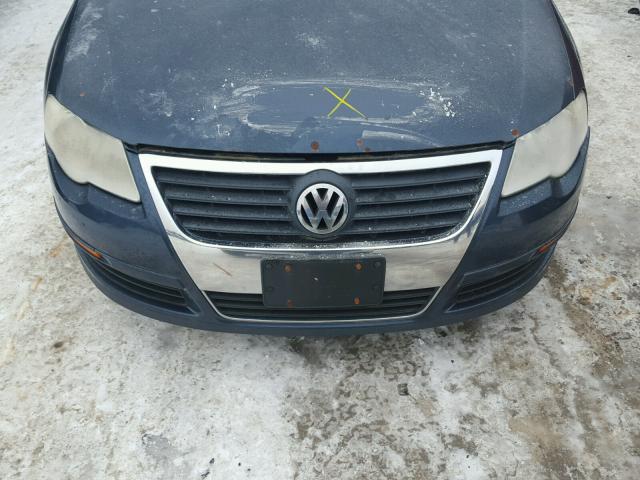 WVWEK73C96P067985 - 2006 VOLKSWAGEN PASSAT 2.0 BLUE photo 7