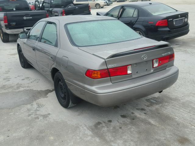 4T1BG22K3YU003196 - 2000 TOYOTA CAMRY CE GRAY photo 3