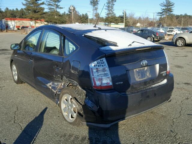 JTDKB20U383417236 - 2008 TOYOTA PRIUS GRAY photo 3