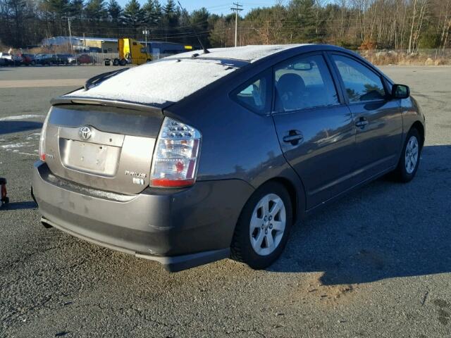 JTDKB20U383417236 - 2008 TOYOTA PRIUS GRAY photo 4