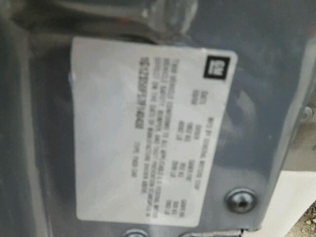 1G1ZS58F57F140438 - 2007 CHEVROLET MALIBU LS GRAY photo 10