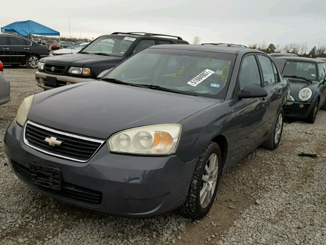 1G1ZS58F57F140438 - 2007 CHEVROLET MALIBU LS GRAY photo 2