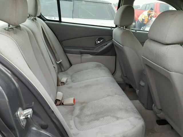 1G1ZS58F57F140438 - 2007 CHEVROLET MALIBU LS GRAY photo 6