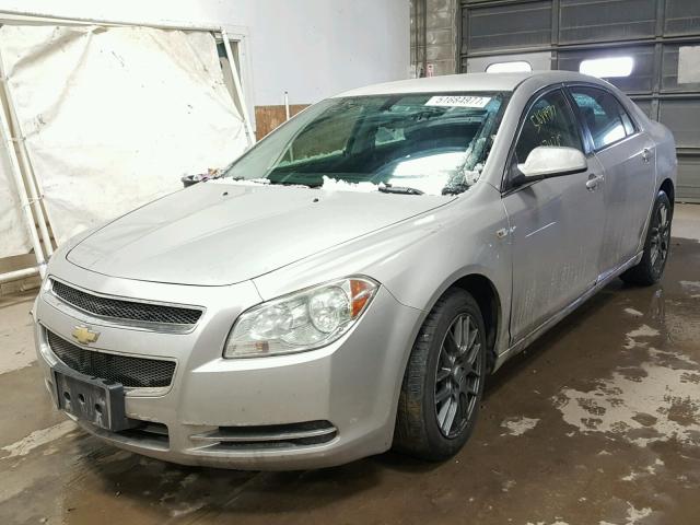 1G1ZH57B28F181821 - 2008 CHEVROLET MALIBU 1LT 银色 照片 2